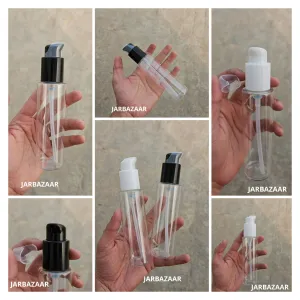 100 ML Transparent Pet Bottle (With Lotion Pump)