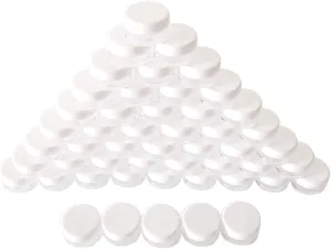 100pcs Clear Cosmetic Jars, 5g Transparent Plastic Rectangular Cream Containers with Lid, Ideal for Makeup, Lip Balm, Lotion, Craft Items