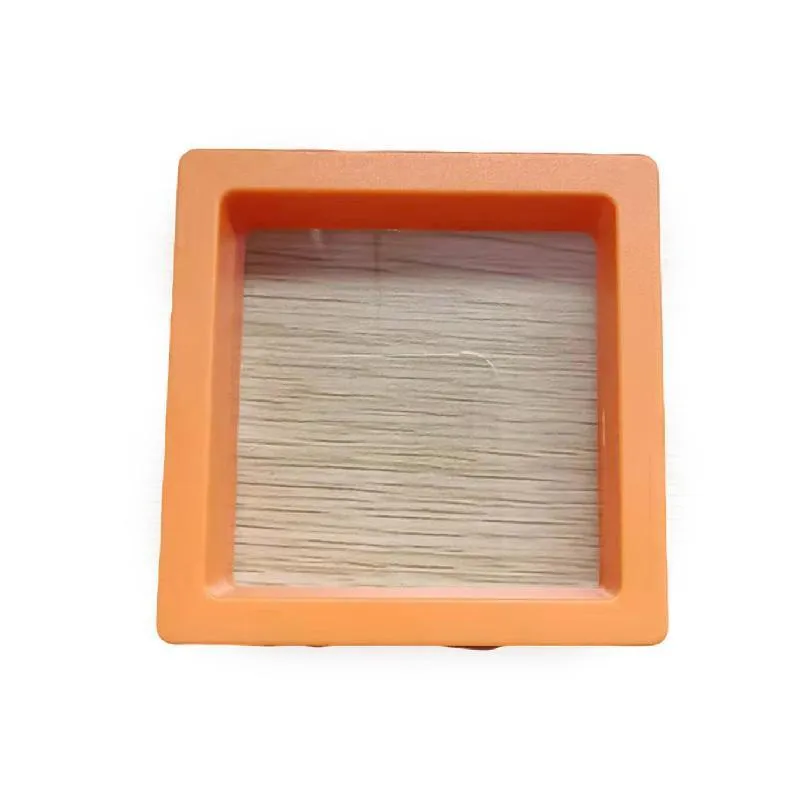 10pcs Transparent Jewelry Storage Box PE Film Display Case Gift Boxes Holder