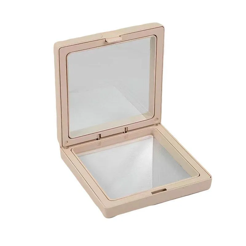 10pcs Transparent Jewelry Storage Box PE Film Display Case Gift Boxes Holder