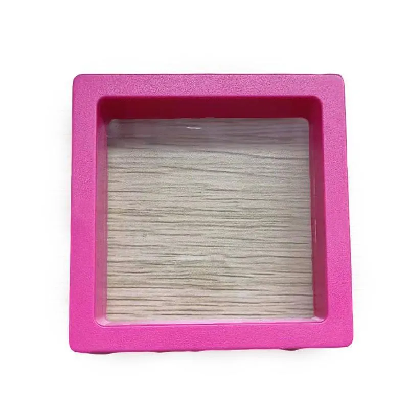 10pcs Transparent Jewelry Storage Box PE Film Display Case Gift Boxes Holder