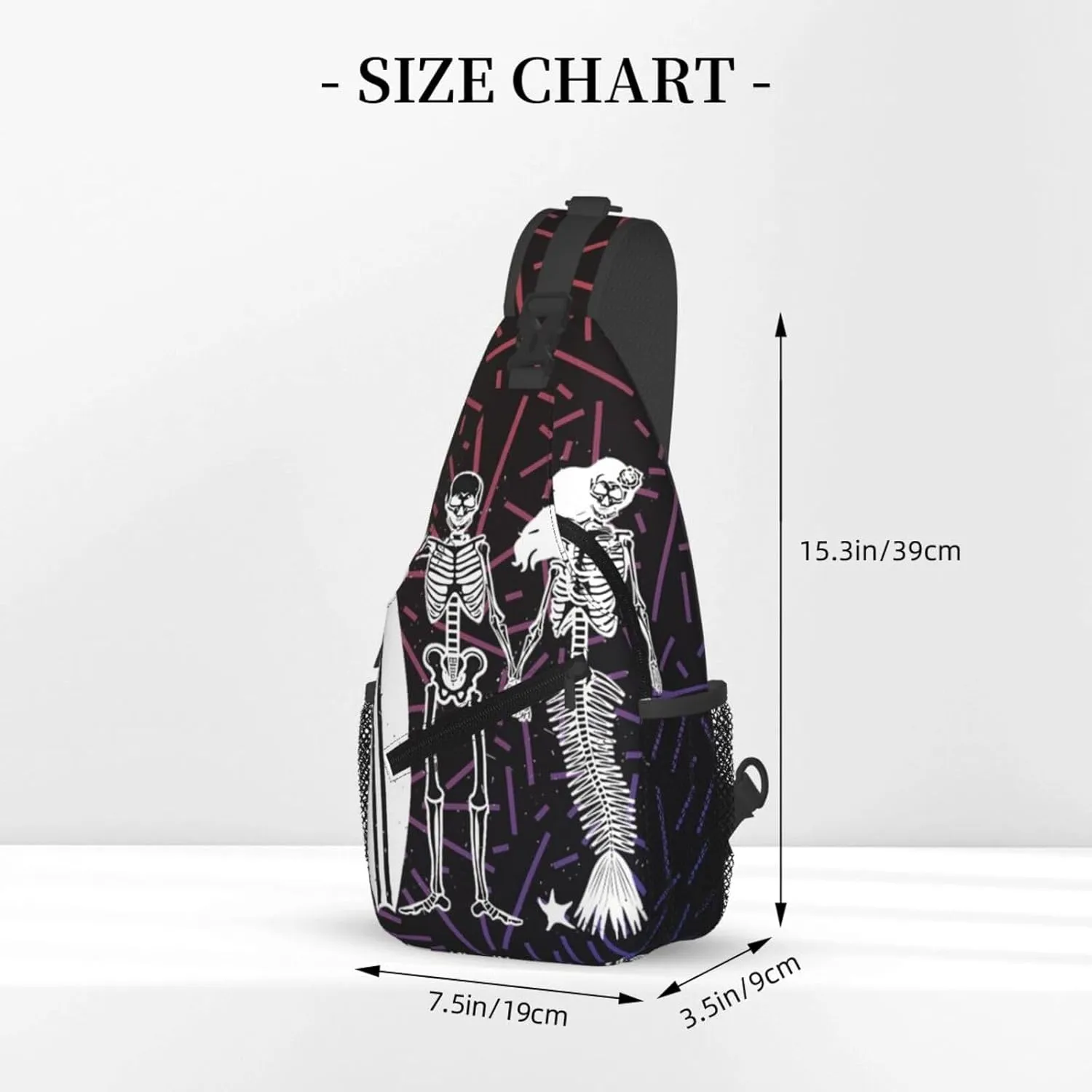 16th Military Police Crossbody Backpack For Men Women Sling Shoulder Dachshunds Dog Chest Bag Lightweight One Strap Multipurpose Travel Hiking Daypack