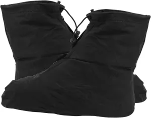 1Pair Shoe Covers for Outdoor Activities Non Slip Rain Boot Overshoes Fashionable Footwear for Cycling and Camping Black
