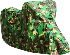 1pc Car Hood Motorcycle Storage Bag Motorcycle Shelter Motor Bikes Waterproof Motorcycle Rain Cover Motorcycle Cover Driveway Marker Reflectors Bike Cover Camouflage Oxford Cloth