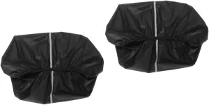 2pcs Rear Bike Basket Rainproof Sleeve Bike Basket Cover Oxford Liner Durable Cycling Rack Cover