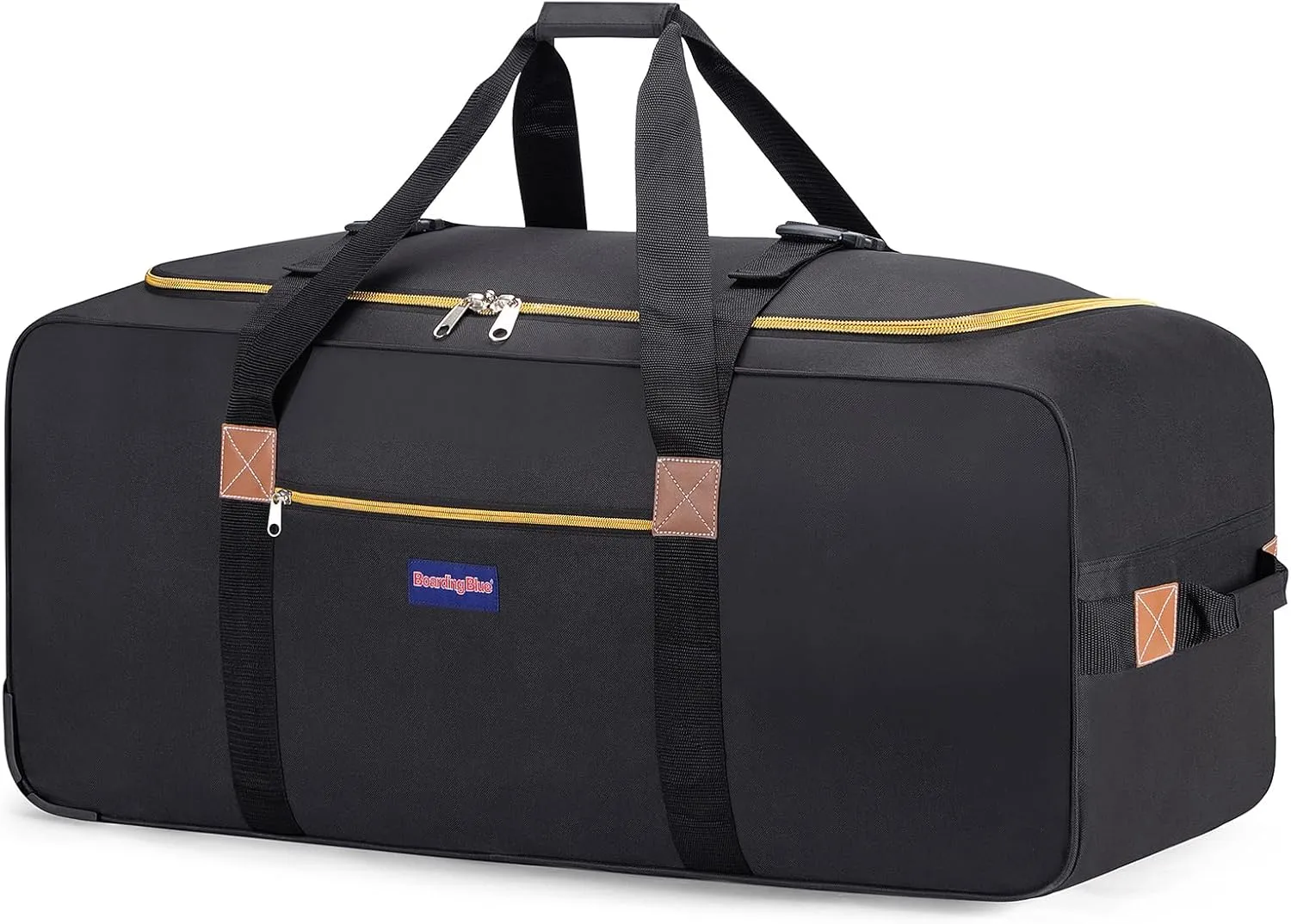 34x14x14 Inches 50 LB Airllines Cuban-Homecoming Rolling Duffel Bag Maleta de Lona 50 Libra Cap Luggage