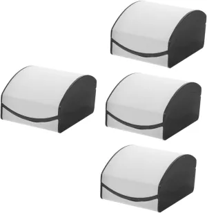 4pcs Watch Storage Case Compact Travel Organizer for Watches Display Box Stylish Design for Men Women for Travel Everyday Use