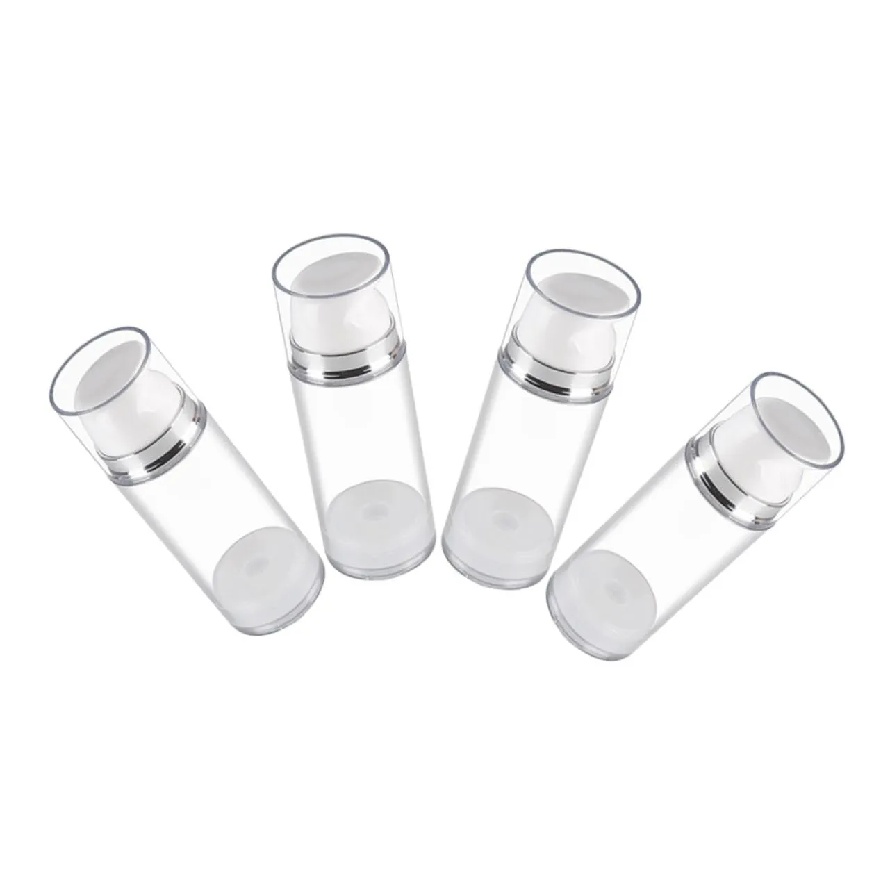 50ml Portable Empty Lotion Bottles Pump Travel Size Refillable Containers for Cosmetics Travel Dispenser