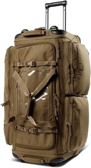 5.11 Tactical Soms 3.0 Rolling Duffel Bag, 126 Liters, Style 56476, Ranger Green