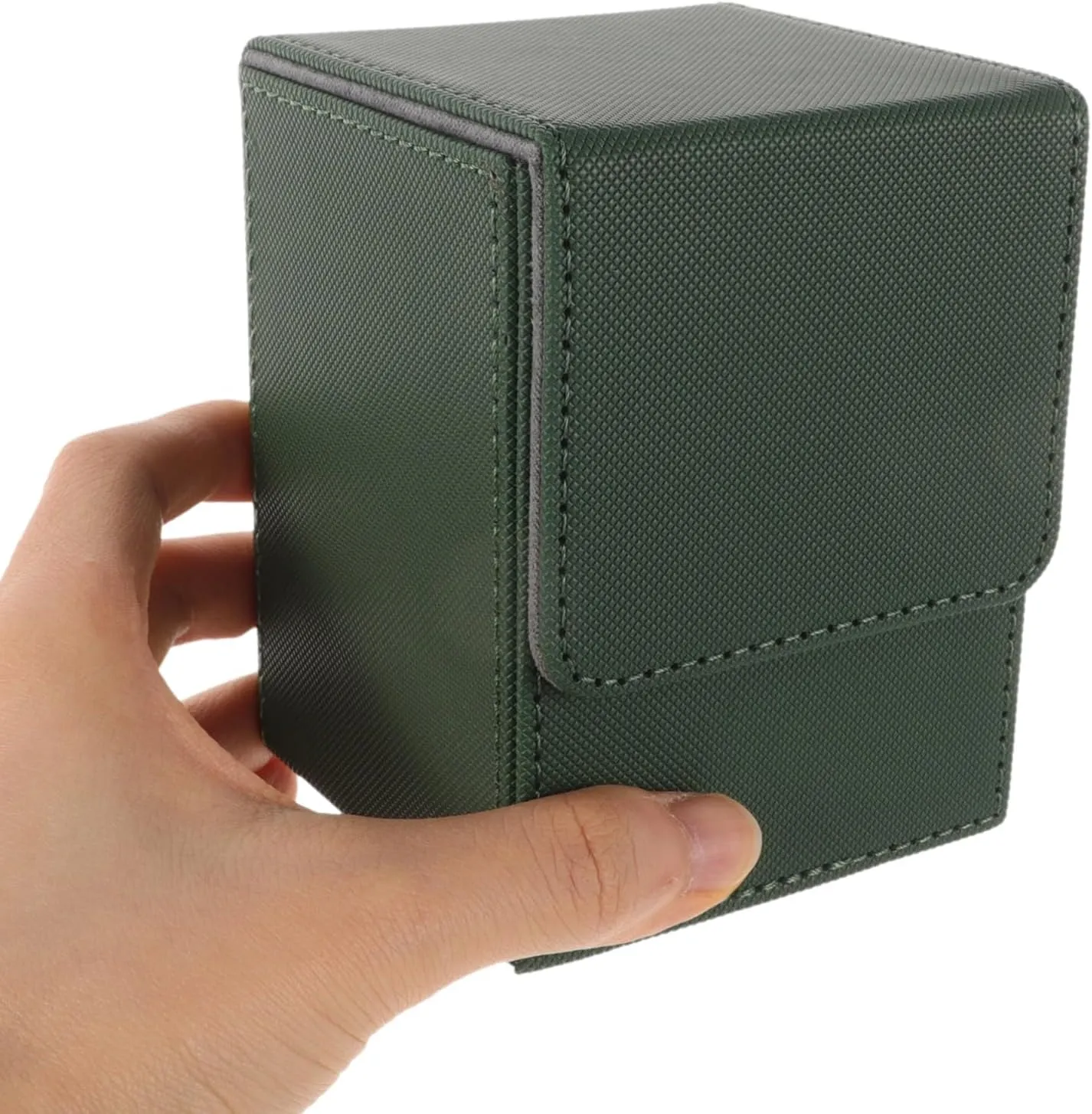 5pcs Playing Card Case Portable Pu Storage Case for Game Cards Lightweight Organizer Compact Design for Outdoor Use Magnetic Closure