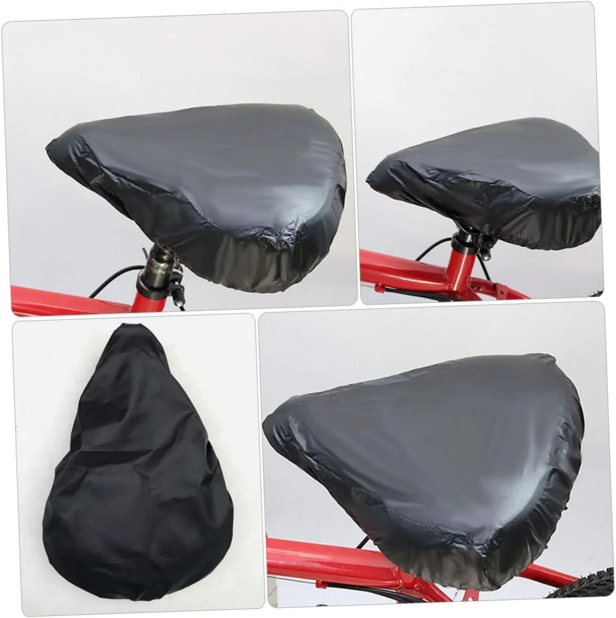 6 Pcs Bicycle Waterproof Cover Rain Cover Bike Saddle Covers Bicycles Seat Cover Cycle Saddle Cover