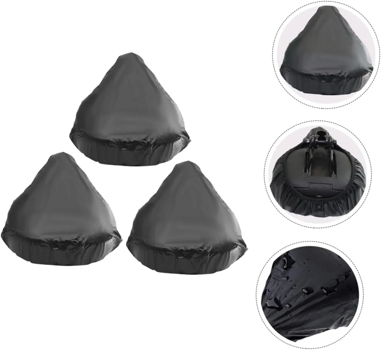 6 Pcs Bicycle Waterproof Cover Rain Cover Bike Saddle Covers Bicycles Seat Cover Cycle Saddle Cover