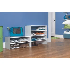 6 X 24 inch(s)  White Horizontal Closet Organizer (6 total units)