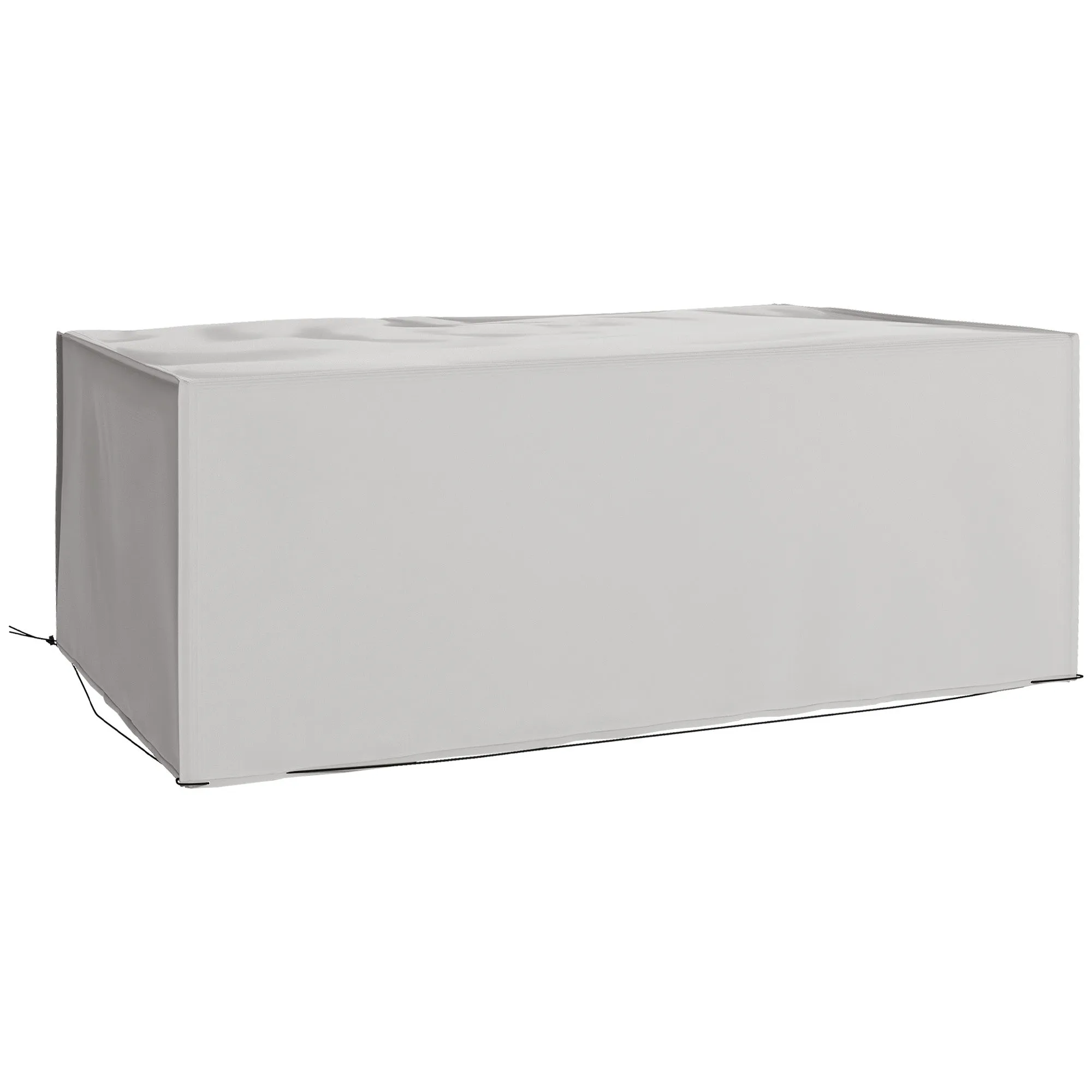 600D Oxford Furniture Protection Cover, Waterproof & Anti-UV, Grey, 210x140x80cm