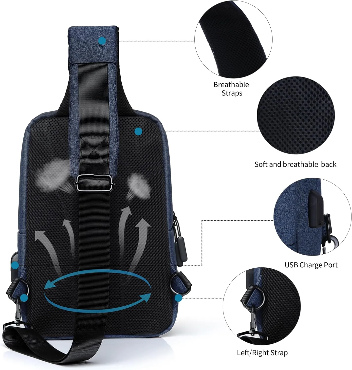 9-11 Inch iPad Bag Tablet Sleeve Satchel Messenger Sling Shoulder Strap Carrying Case for Fire Laptop Kindle or Others