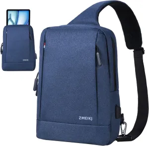 9-11 Inch iPad Bag Tablet Sleeve Satchel Messenger Sling Shoulder Strap Carrying Case for Fire Laptop Kindle or Others
