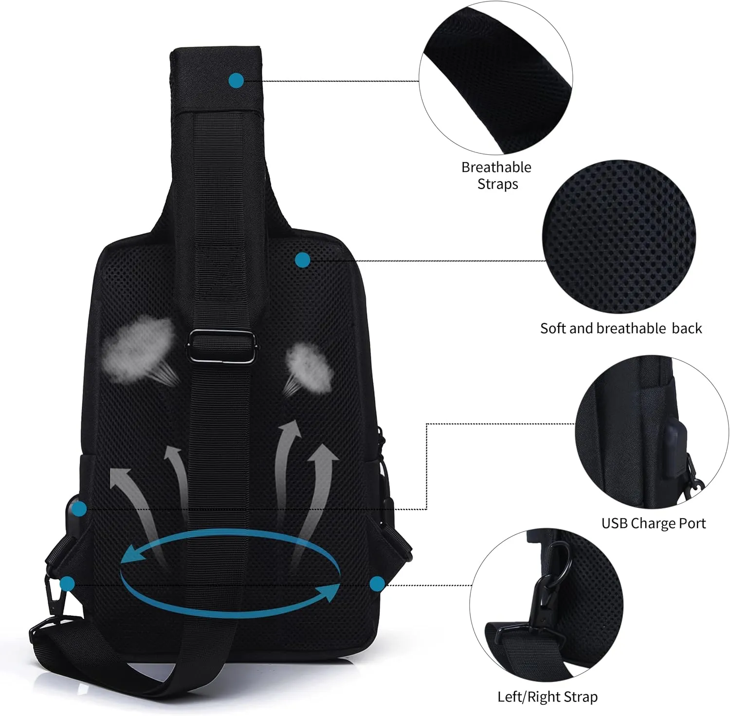 9-11 Inch iPad Bag Tablet Sleeve Satchel Messenger Sling Shoulder Strap Carrying Case for Fire Laptop Kindle or Others
