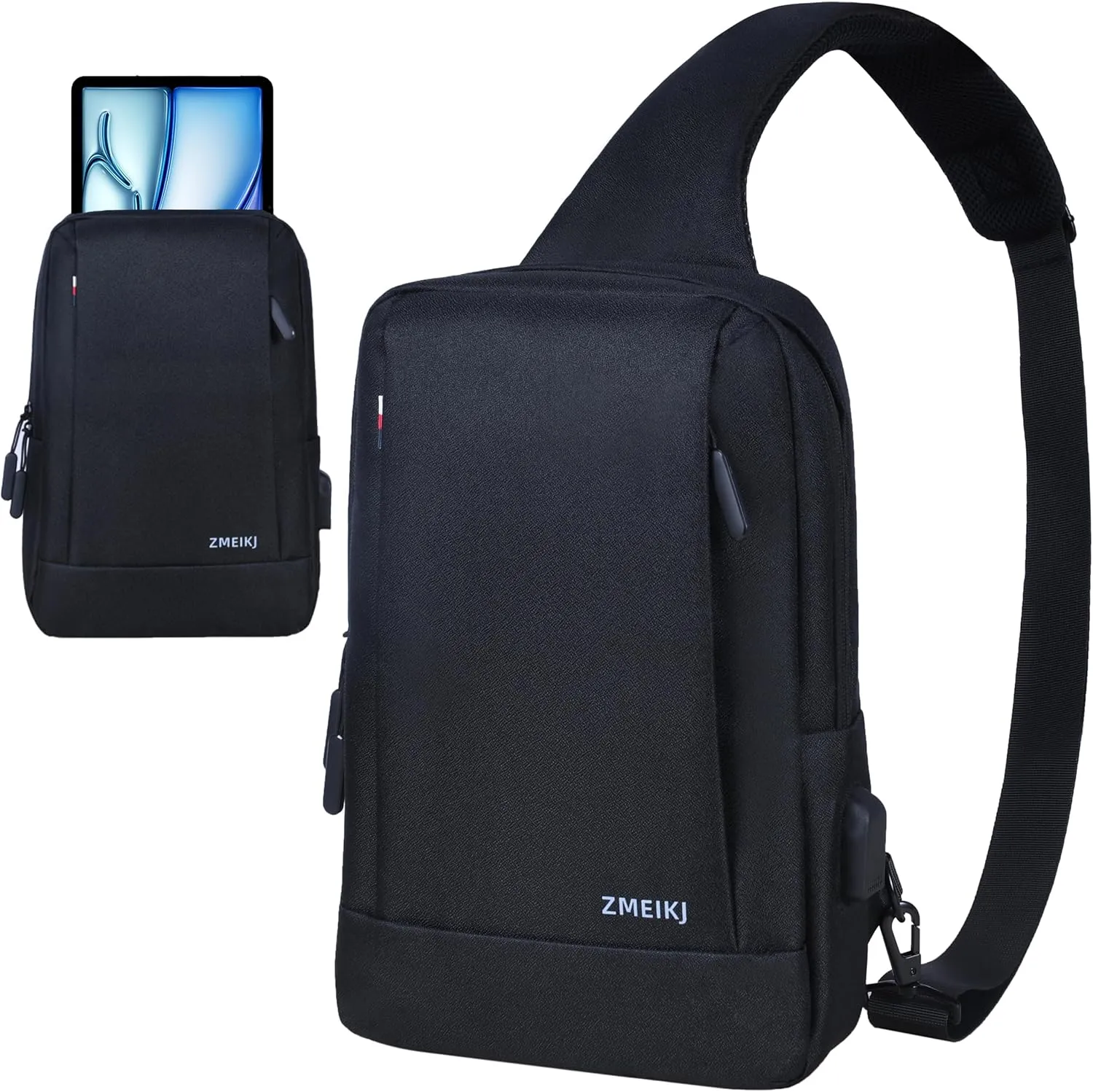 9-11 Inch iPad Bag Tablet Sleeve Satchel Messenger Sling Shoulder Strap Carrying Case for Fire Laptop Kindle or Others