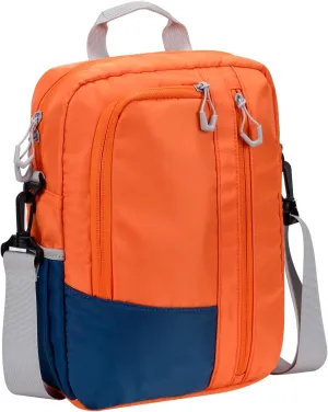 9-11 Inch Tablet Sleeve Bag, Padded Carrying Travel Case for iPad Pro 11-in, Galaxy Tab S9/S8, with Shoulder Strap (Orange)