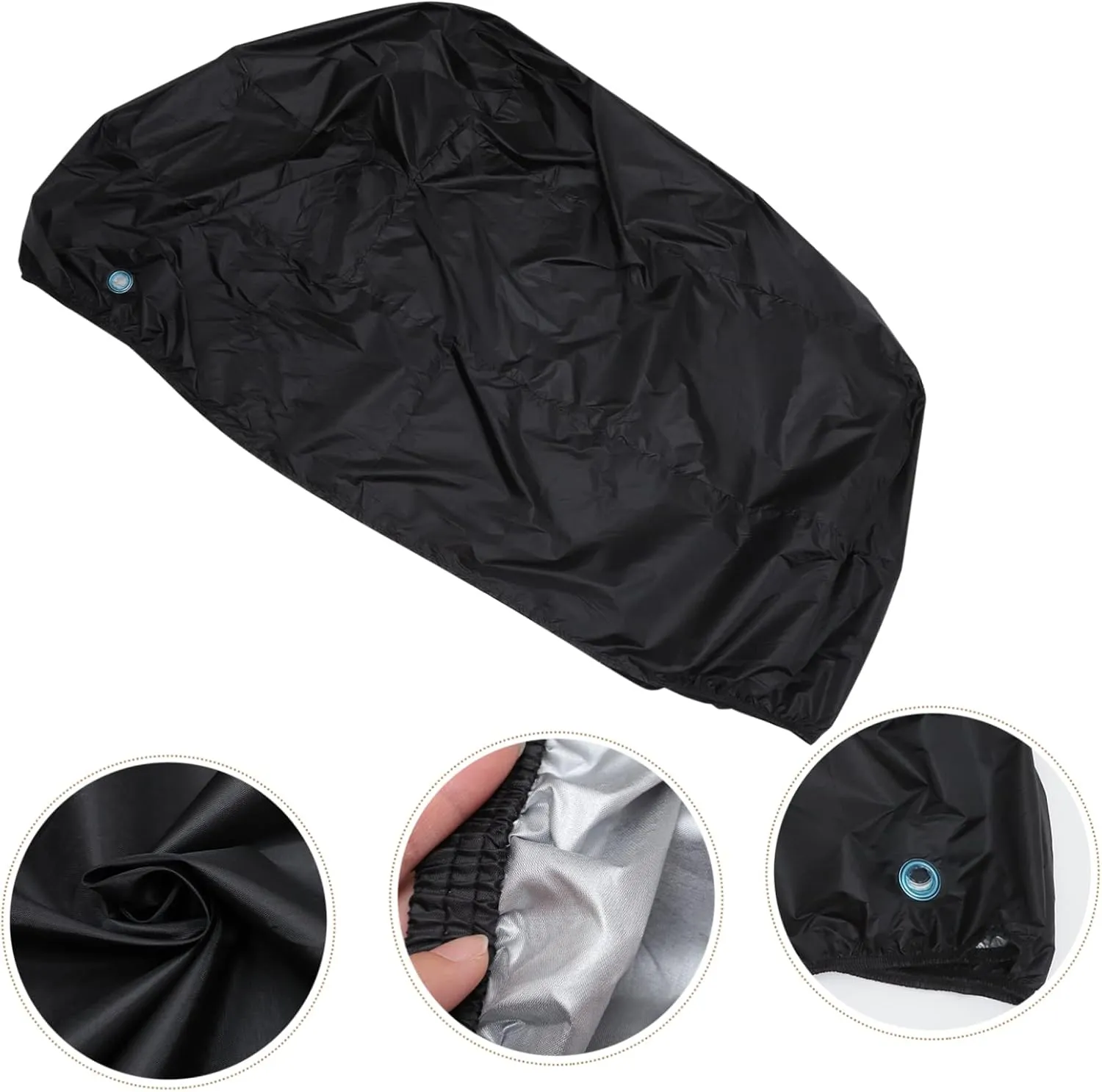 ABOOFAN Motorcycle Cover Waterproof XXL Size Sun Protection Rain Cover for Motorbikes Scooters