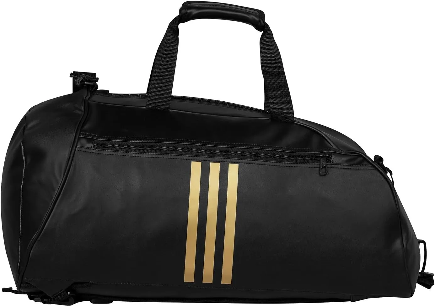 adidas Combat Sports 2-in-1 Training Sports Equipment Duffel Bag - Black Gold - Medium