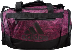 adidas Defender III Small Duffel Bag, Bahia Magenta Jersey/Black