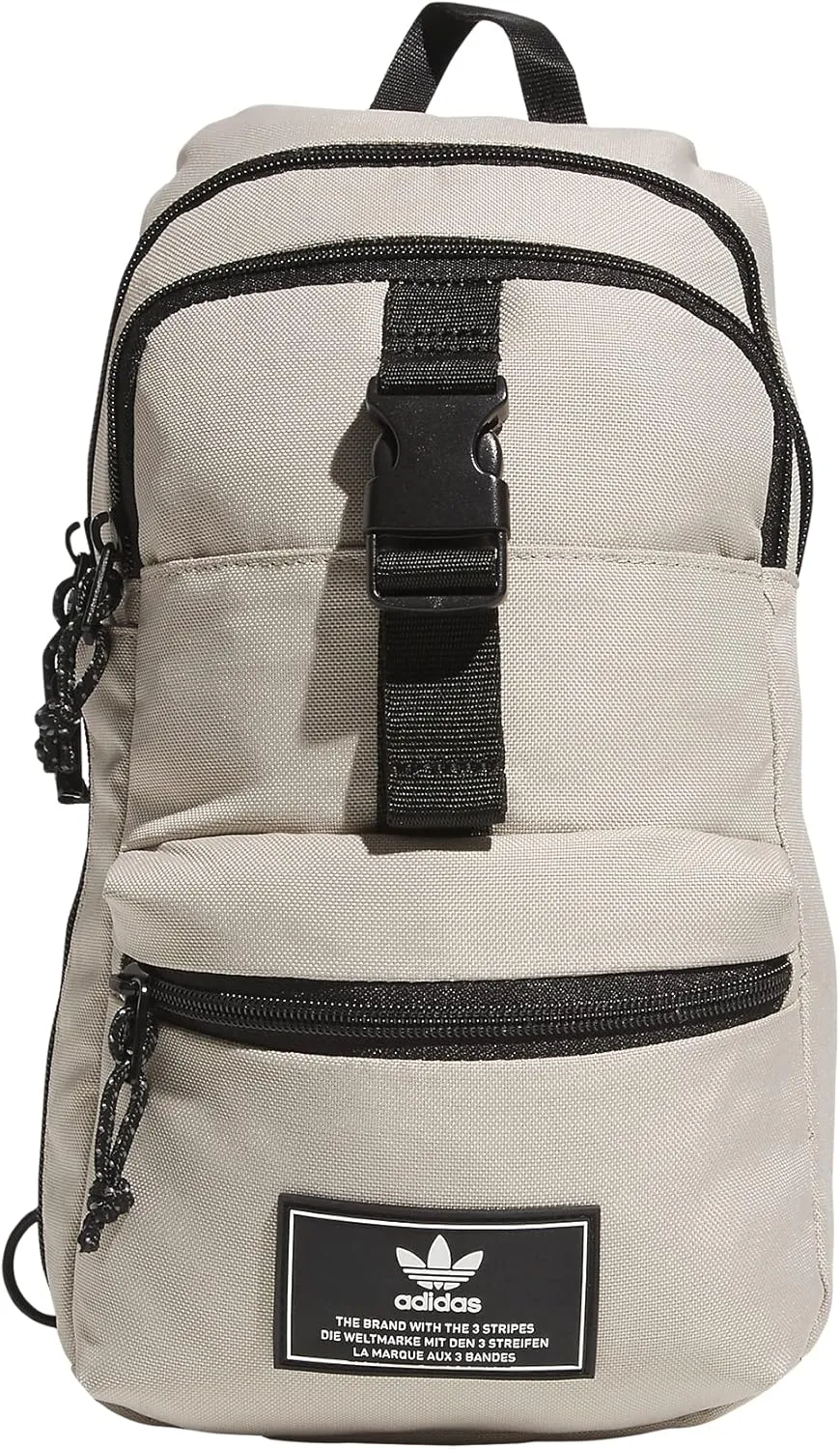adidas Originals Utility 3.0 Sling, Wonder Beige/Black, One Size