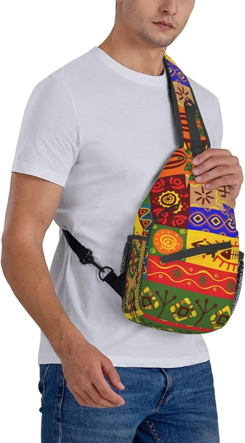 Adorable Sloth Crossbody Bag Chest Shoulder Bag Small Casual Backpack Suitable For Women Men Hiking