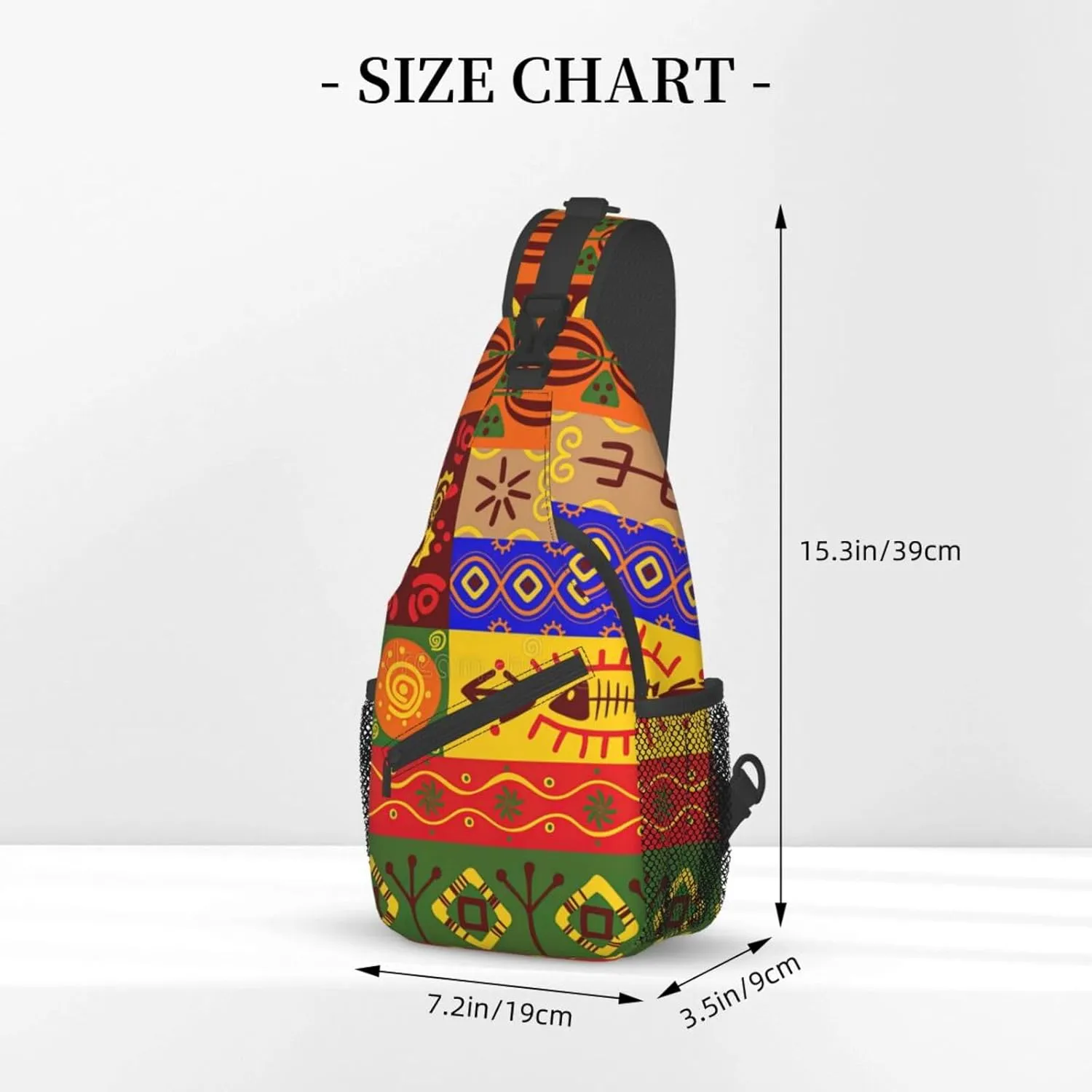 Adorable Sloth Crossbody Bag Chest Shoulder Bag Small Casual Backpack Suitable For Women Men Hiking