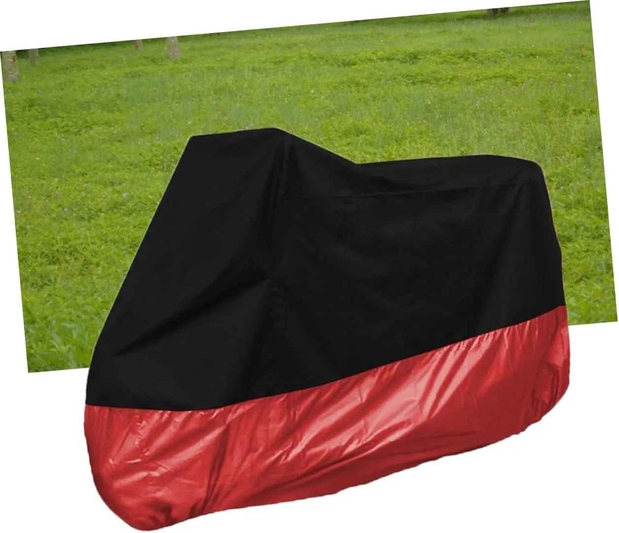 Alipis Scooter Cover Universal Fit for Motorcycles Motorbikes Waterproof Sun Block Weatherproof Polyester Double Stitched Ventilated Storage Pouch Included