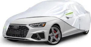 All Weather Waterproof car Cover for Audi e-tron GT 2021,Zipper Cotton Universal, All-Weather UV Protection, Snow Proof, Wind Proof, dust Proof