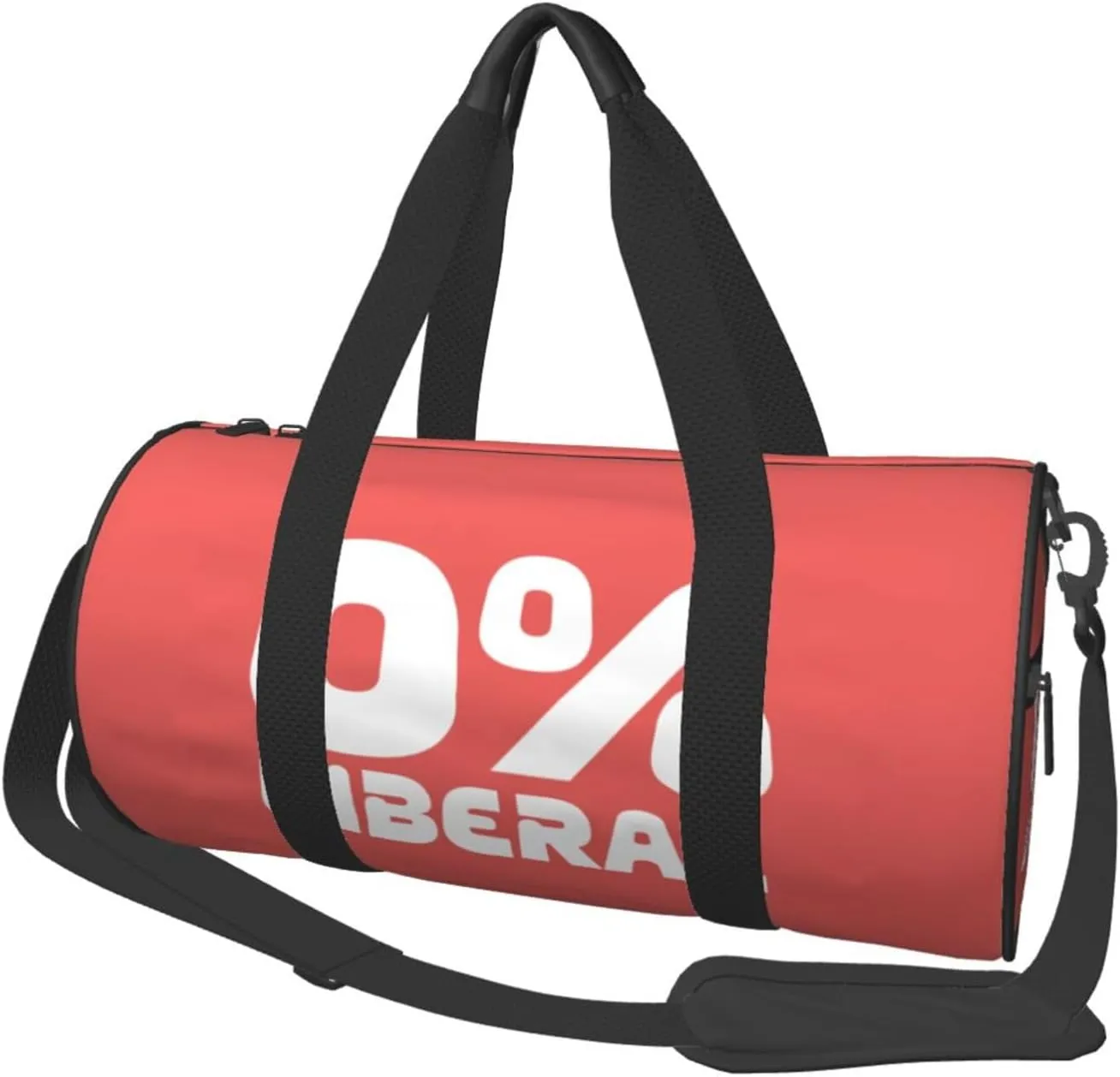 Anti Liberal Democrat Zero Percent Liberal Duffel Bag Gym Bag Travel Sports Tote Large Foldable Beach Swim Yoga0