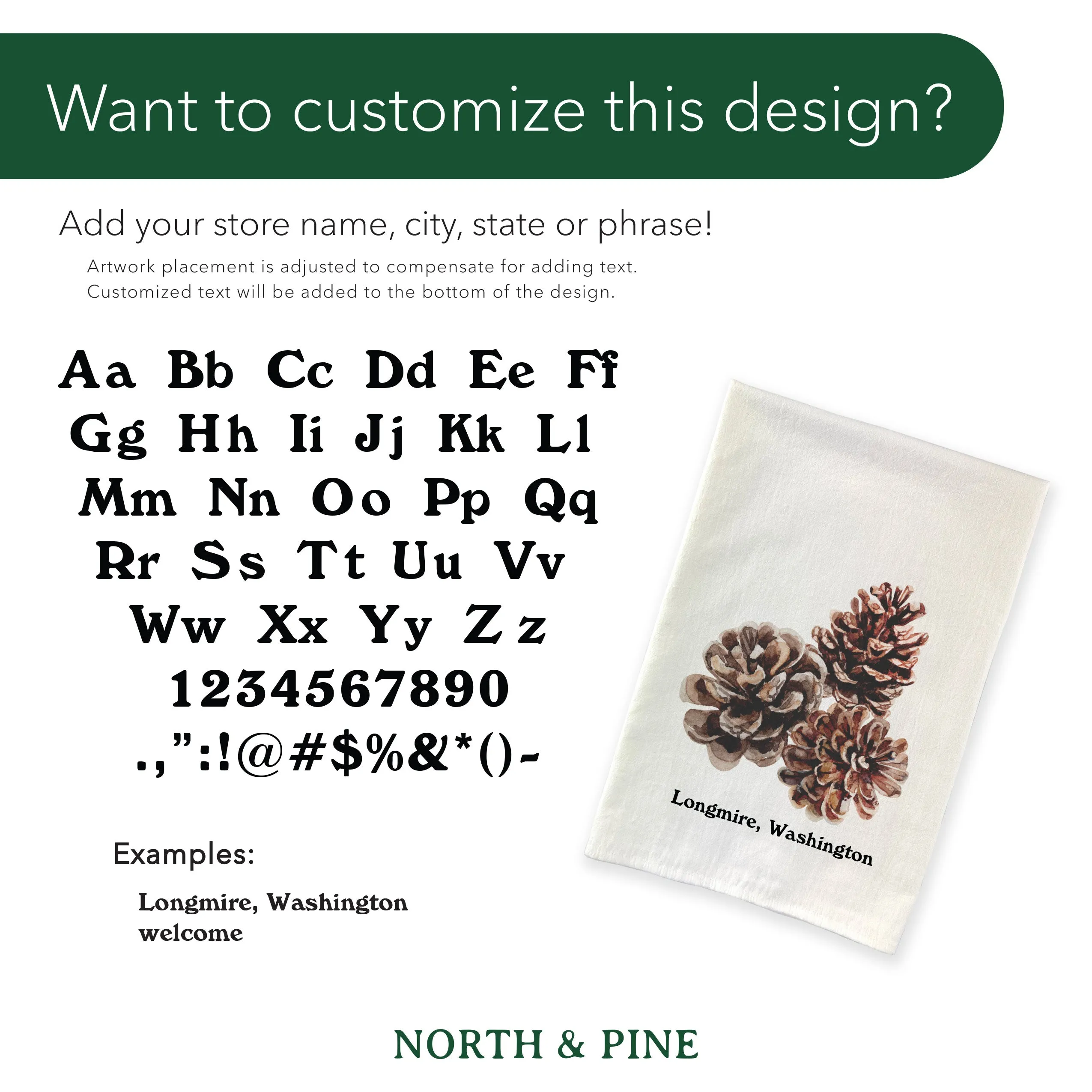 Antlers - Customizable Canvas Tote Bag