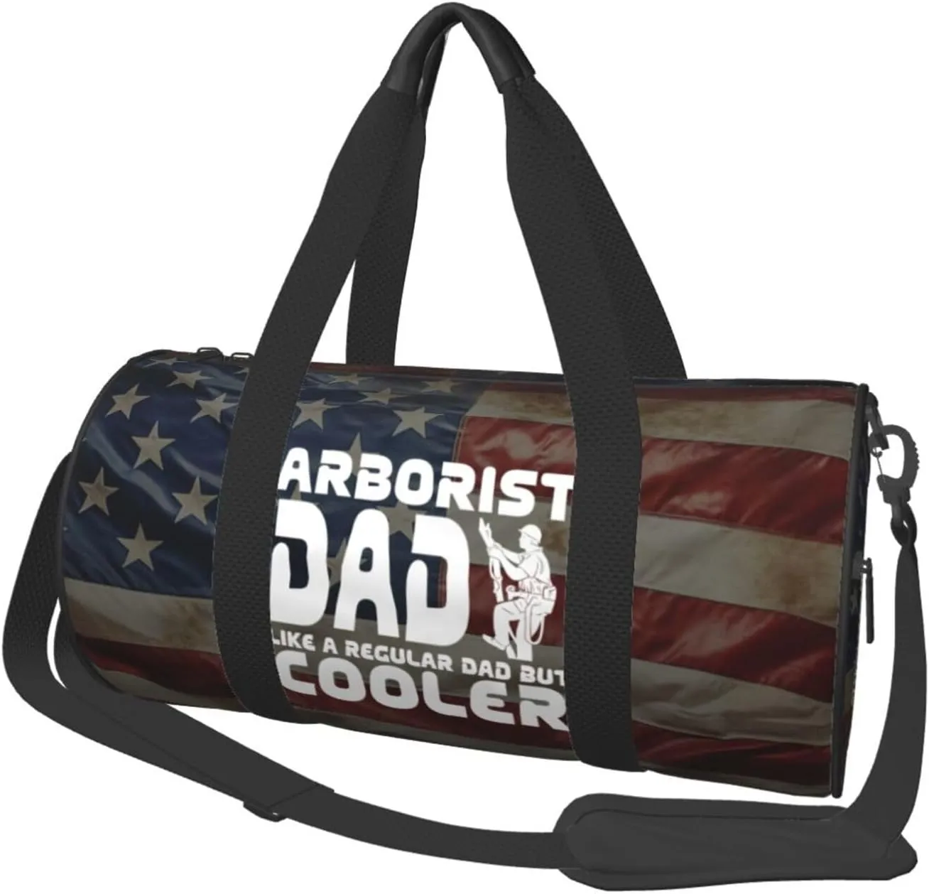 Arborist Dad Like A Regular Dad But Cooler Duffel Bag Gym Bag Travel Sports Tote Large Foldable Beach Swim Yoga1