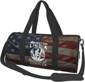 Arborist Dad Like A Regular Dad But Cooler Duffel Bag Gym Bag Travel Sports Tote Large Foldable Beach Swim Yoga4
