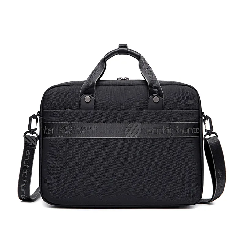 Arctic Hunter Office Laptop Bag Water Resistant Anti-theft Messenger Bag 15.6 inch with 4 Zipper Pockets and adjustable shoulder strap Sling Bag for Men and Women, GW00017