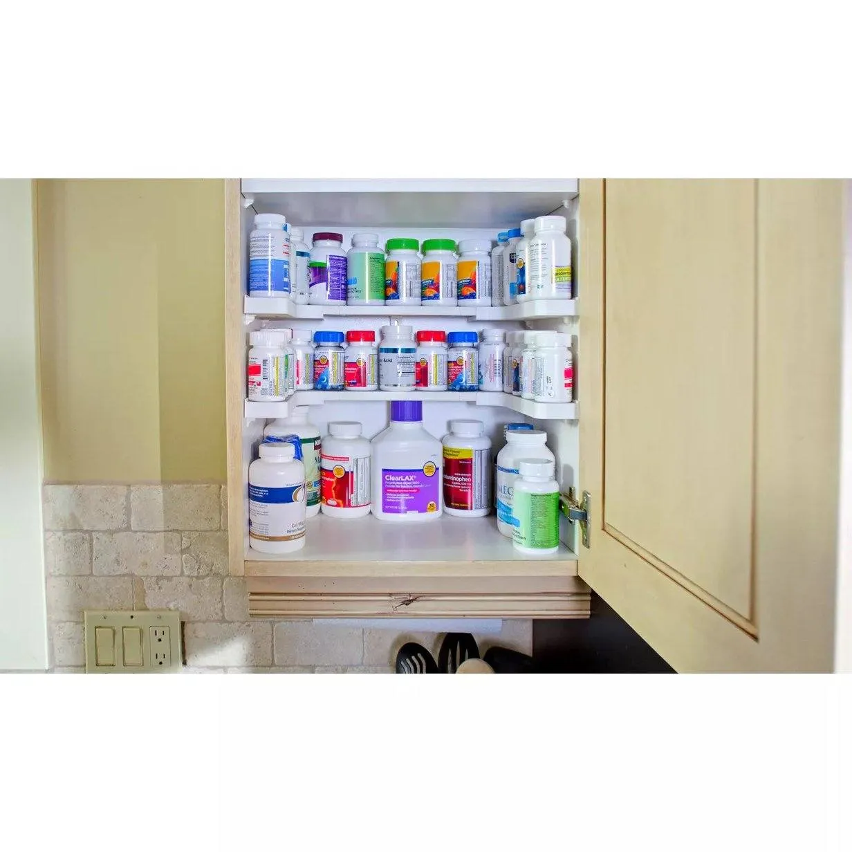 As Seen On TV Spicy Shelf Spice Rack and Stackable Organizer