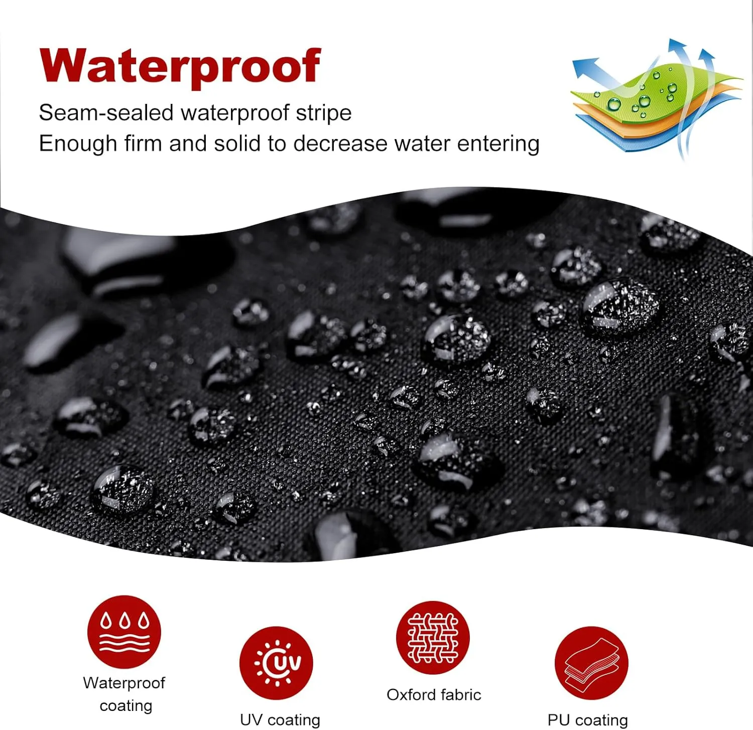 ATV Cover Waterproof Outdoor - Windproof ATV Covers Heavy Duty 4 Wheeler Cover Ripstop UV Protects Four Wheeler from Sun Rain Snow, Quad Cover for Polaris Yamaha Suzuki Honda XL