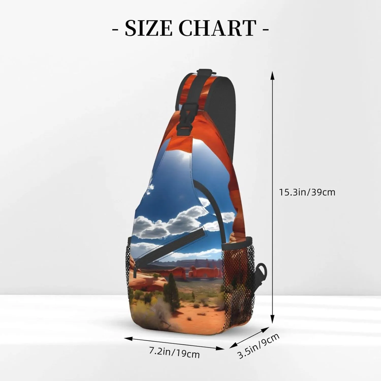 Autumn Camoflauge Crossbody Bag Chest Shoulder Bag Small Casual Backpack Suitable For Women Men Hiking