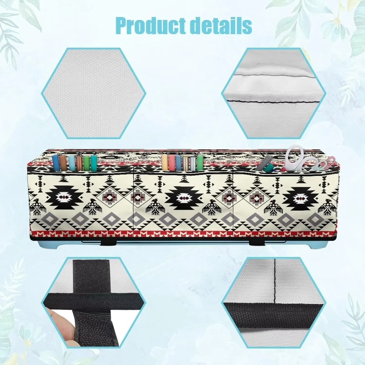 Aztec Carrying Case Cover Dust Cover Anti-skid Durable Organizer Accessories with Pockets Lightweight Waterproof Cutting Machine Accessories