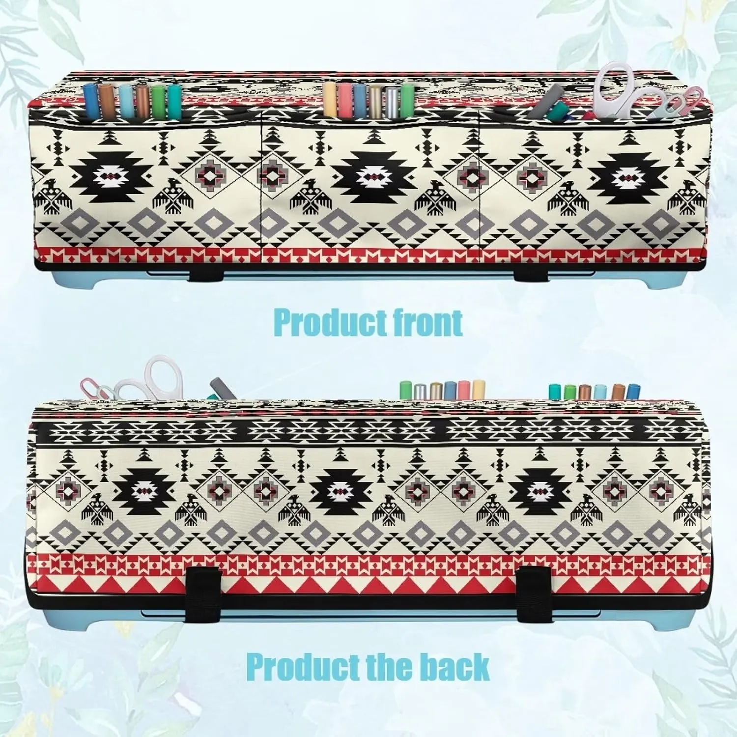Aztec Carrying Case Cover Dust Cover Anti-skid Durable Organizer Accessories with Pockets Lightweight Waterproof Cutting Machine Accessories