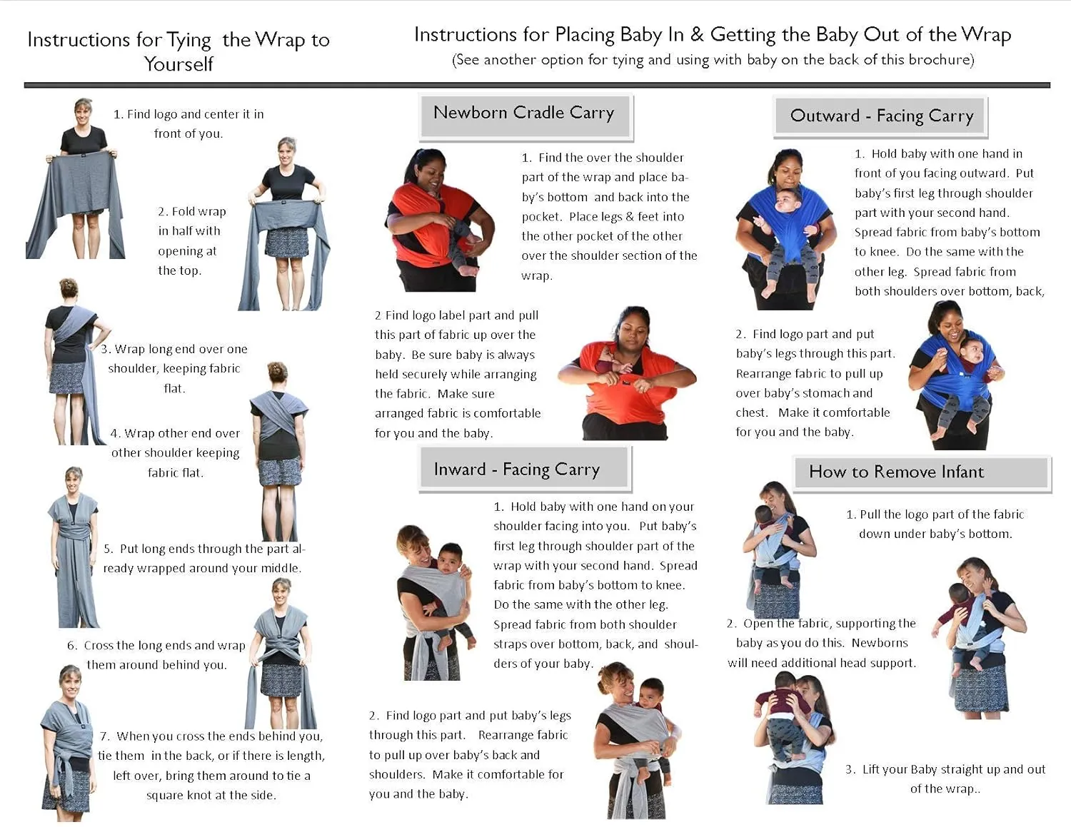 Baby Wrap Carrier Soft, Stretchy, Cotton Baby Wrap, Baby Sling, Nursing Cover Up for use with Newborn-Toddler: Evenly distributes Weight for More Comfortable Carrying (red)