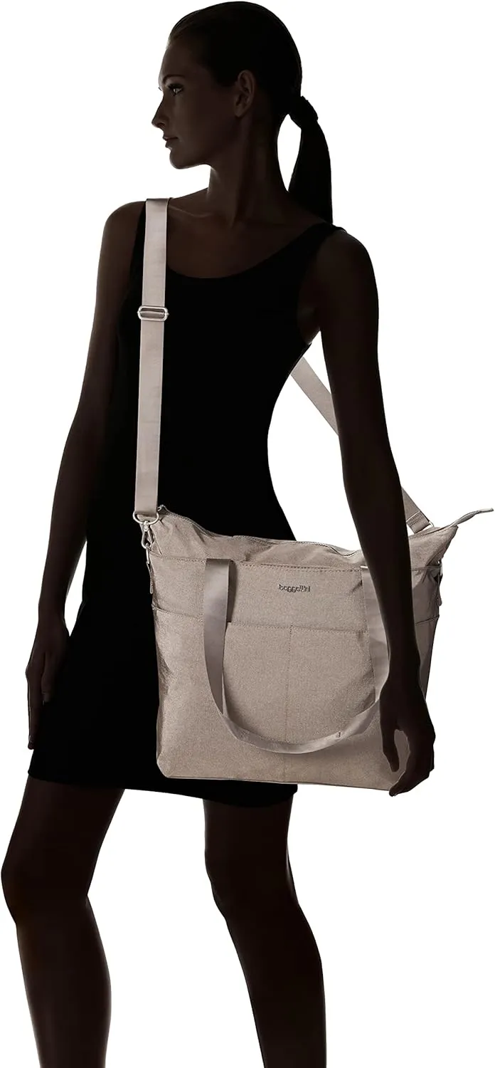 Baggallini Carryall Tote Bag - Crossbody Tote Bag for Women