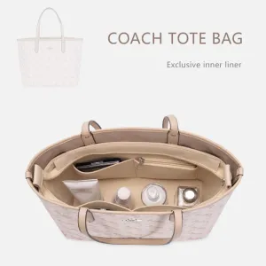 BaginBag | Handbag Organizer For Coach Central bag  | Coach Purse Insert  | Coach Bag Liner | Coach Insert Organizer | Bag Organizer | Coach Organizer | Luxury bag | Organizer inserts for handbags | Tote bag organizer  | Coach Inner Bag
