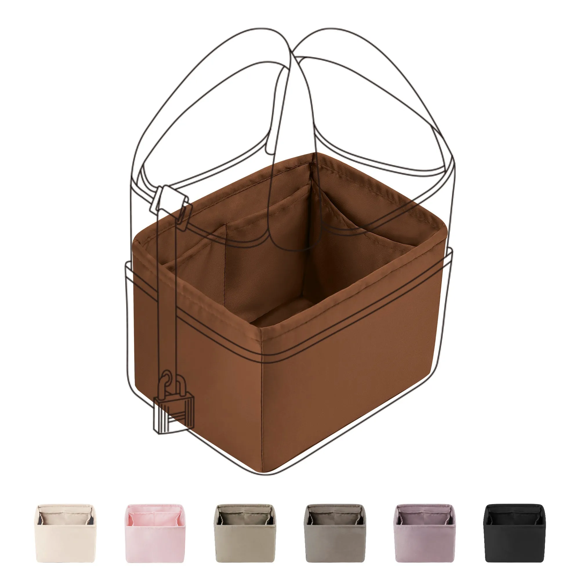 BaginBag® | Handbag Organizer For Hermes Cargo Picotin Bags | Purse Insert  | purse insert organizer |  Hermes Organizer Purse | Tote Bag  Organizer | Bag Organizer | Tote Insert bag |  travel bag organizer | Purse Organization