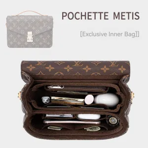 BaginBag® | Handbag Organizer For Louis Vuitton POCHETTE METIS Bags | purse insert organizer | multi pochette | LV Tote Bag Organizer | Bag Organizer | Tote bag organizer | Organizer inserts for handbags | lv pochette accessoires | lv mini pochette