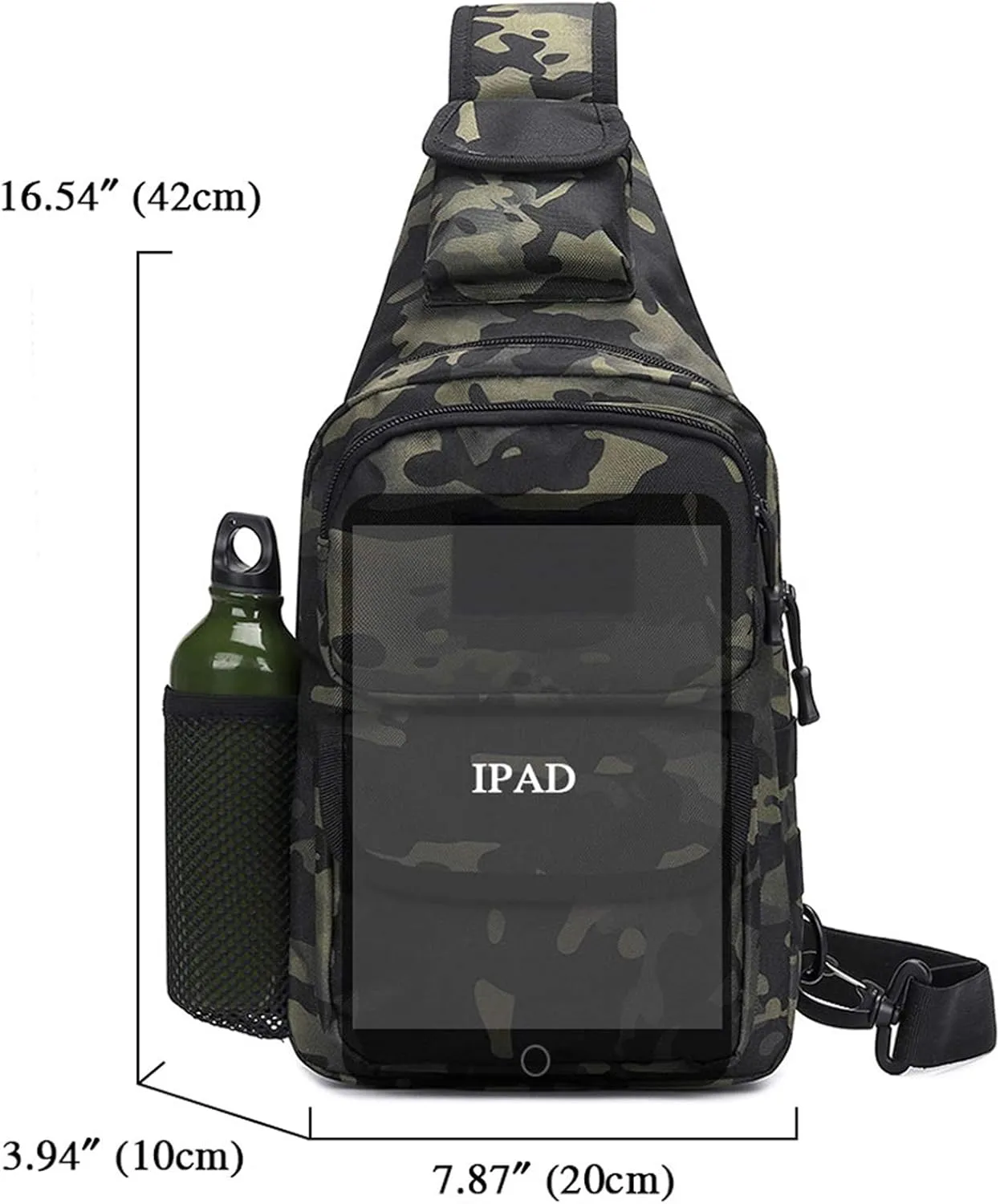 BAIGIO Tactical Chest Sling Bag Crossbody Pack One Strap Shoulder Backpack