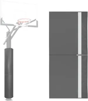 Basketball Pole Padding 72" Heavy Duty Safety Pad for 3-5" Round Poles, Waterproof & Durable – Gym, Garage, Playground Protection