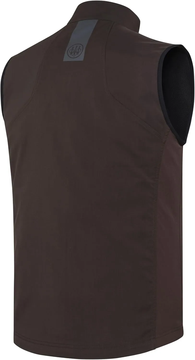Beretta Men's Turkey Hunting Outdoor Range Lightweight Watertight Regular Fit Windshell EVO Vest