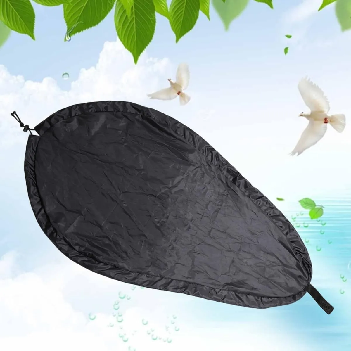 BESPORTBLE Kayak Supplies Kayaks Kayak Cover Seat Cover Kayak Seat Protector Banner Black